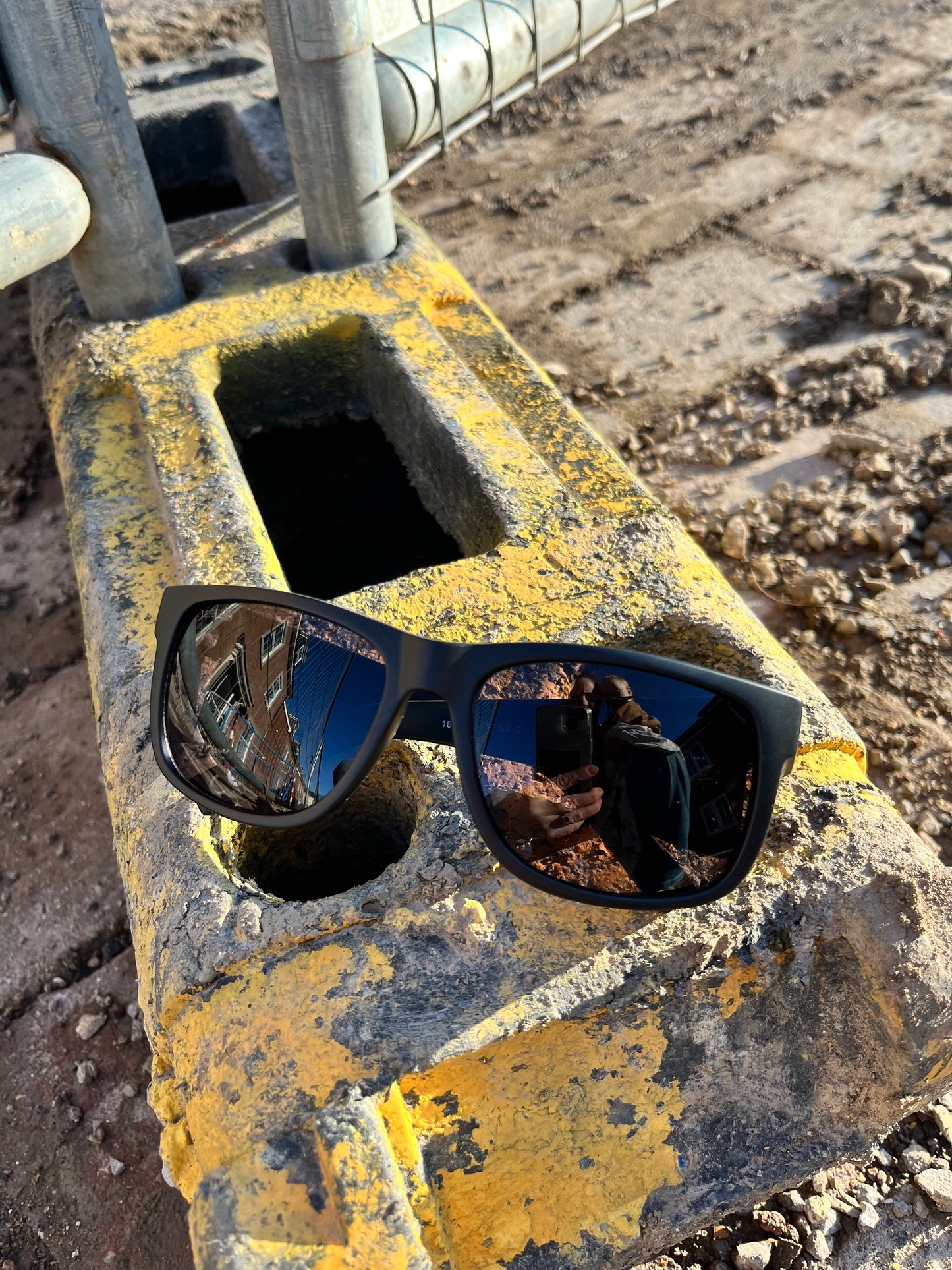 S.FE ONE Black Frame, UV400 Grey Lens Recycled Safety Glasses