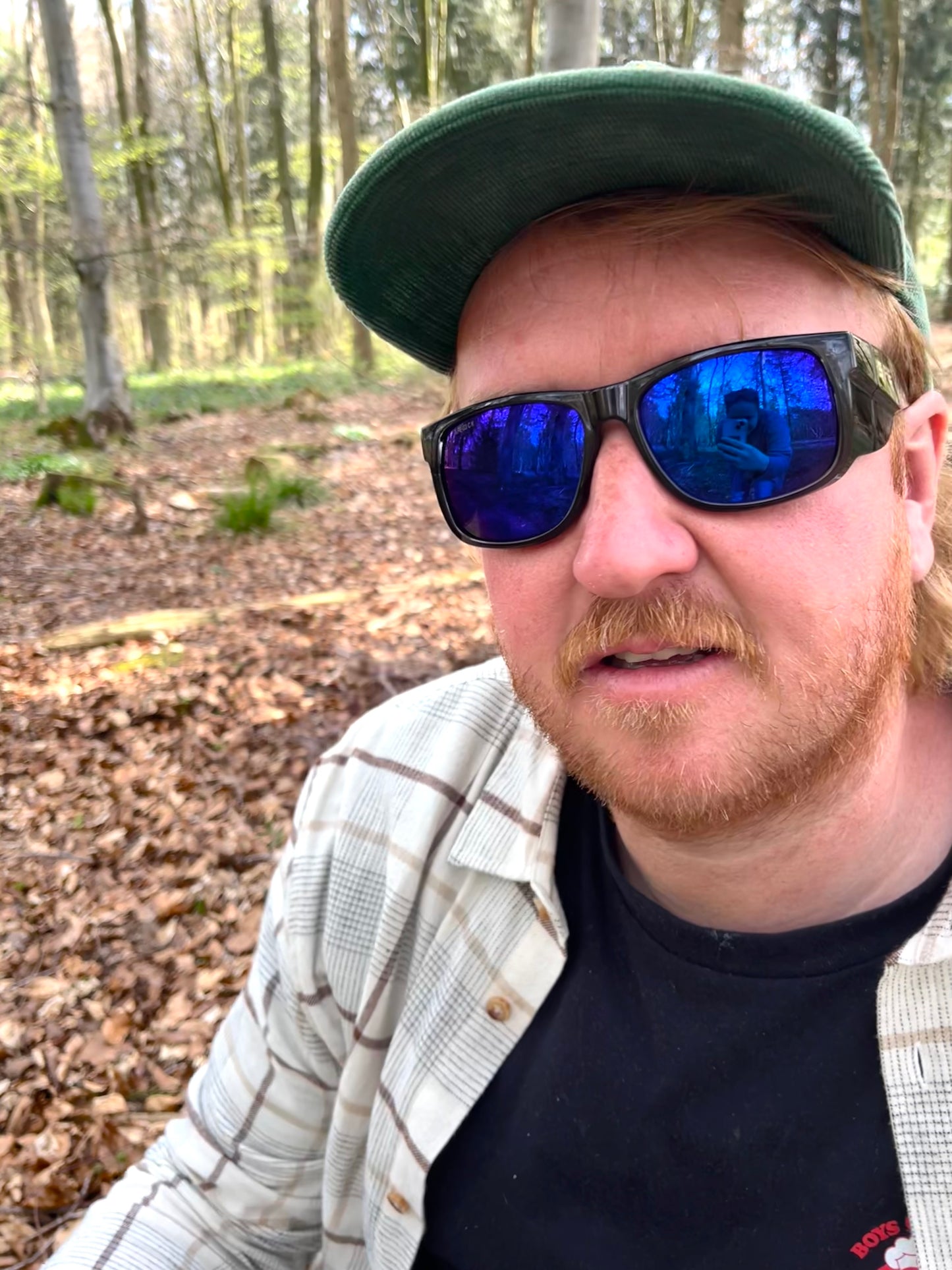 S.FE ONE Grey Frame, UV400 Blue Mirror Lens Safety Glasses